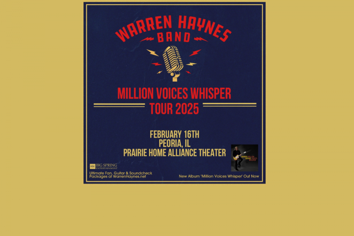 Win Tickets To Warren Haynes Band